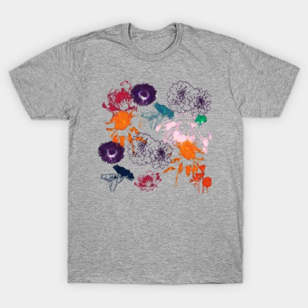 fall floral T-Shirt by bruxamagica